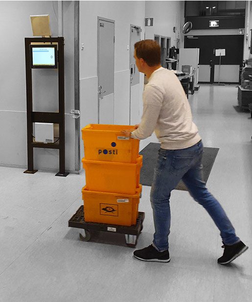 RFID Gate tests at Turck Vilant Systems 